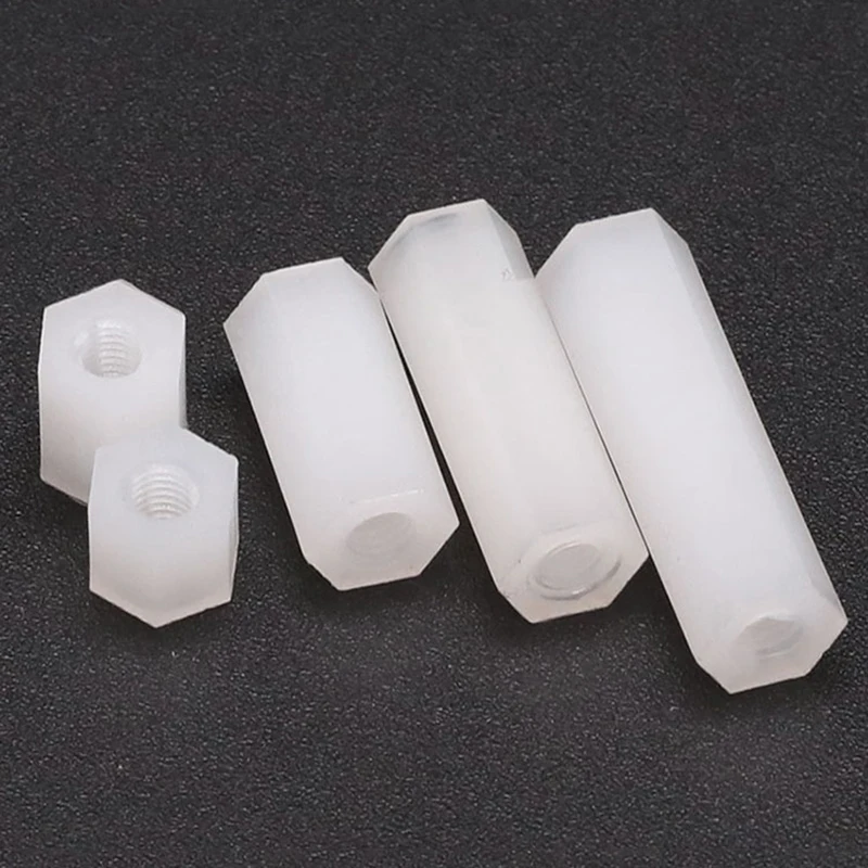 50 шт., нейлоновые резьбовые прокладки M2, 35 мм