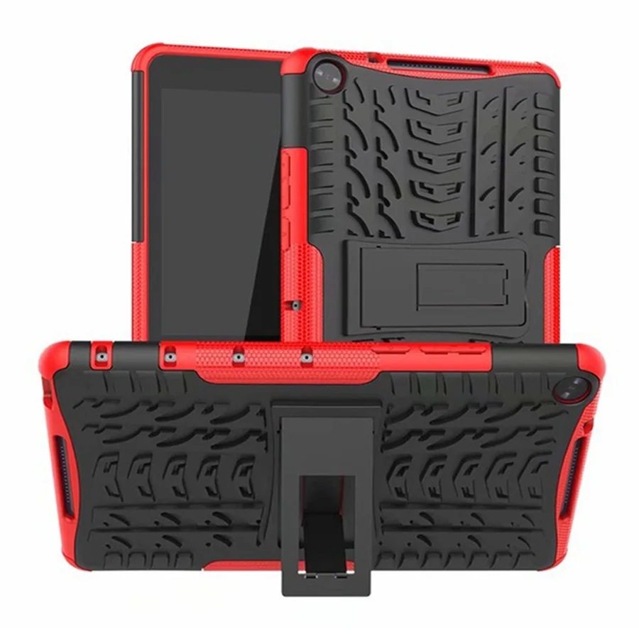 Silicone Armor Case For Huawei MediaPad M5 lite 8 10 T5 Stand Cover MatePad 11 T10S T8 Pro 10.8 10.1 Tablet |