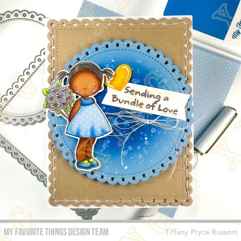 Накидка на ленту кружевные круглые металлические Вырубные штампы прозрачные