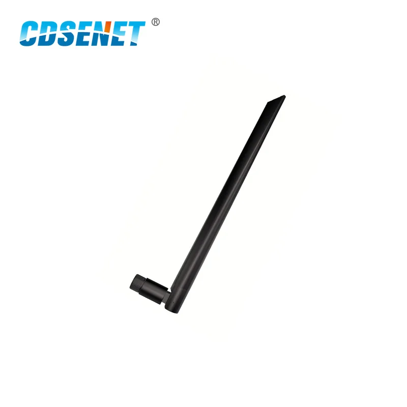 10pcs High Gain TX433-JKD-20P Antenna 433MHz SMA-J 4.0dBi Omidirectional Straight Rubber Antenna CDSENET Black Rubber Antenna