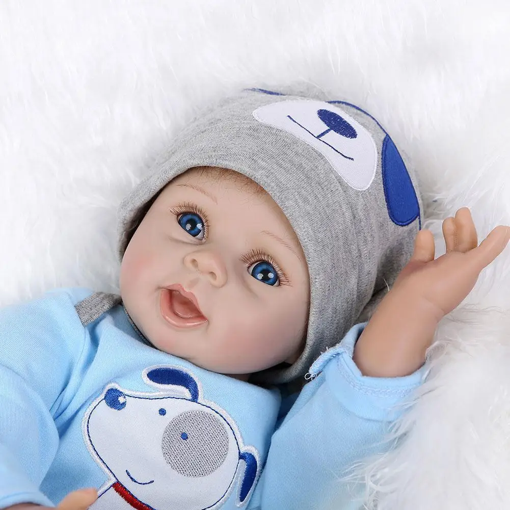 

Мягкая силиконовая игрушка для новорожденных, 55 см