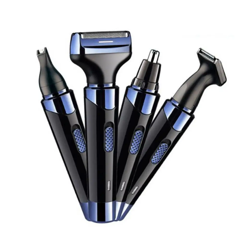 

4 In 1 Nose Hair Trimmer USB Charging Suitable Shaver For Nose Hair Razor Nose Hair Trimmer Set Portable Nose Hair Trimmers Care