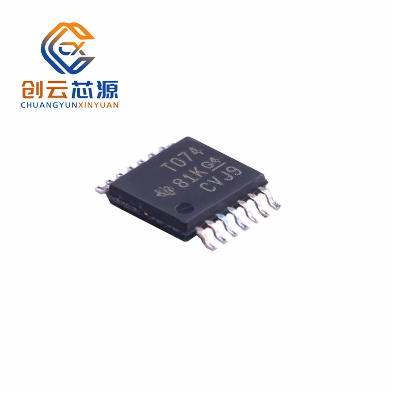 

10pcs New 100% Original TL074CPWR Integrated Circuits Operational Amplifier Single Chip Microcomputer TSSOP-14