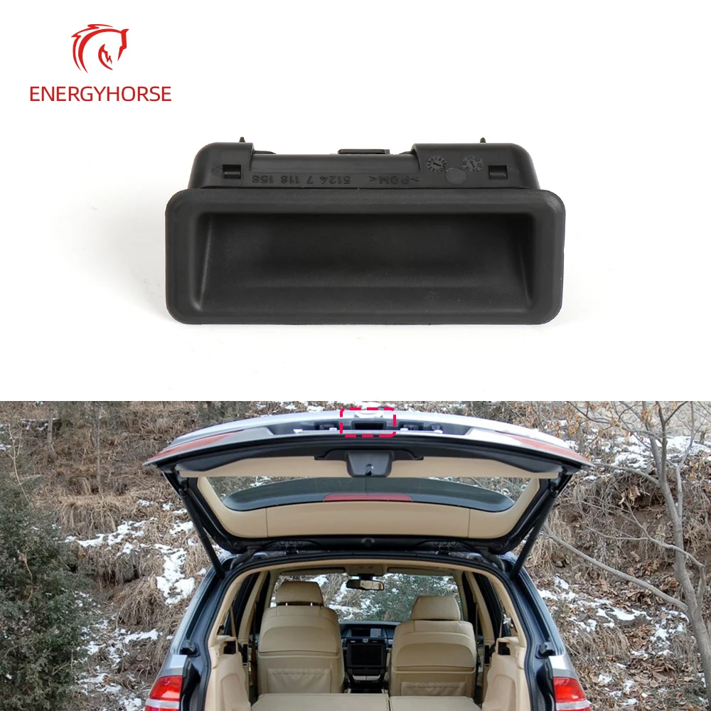 

For BMW E60 E90 E92 E93 E70 E88 E71 E84 Car Rear Door Cover Switch Trunk Handle For BMW 1 3 5 Series X1 X3 X5 X6 51247118158