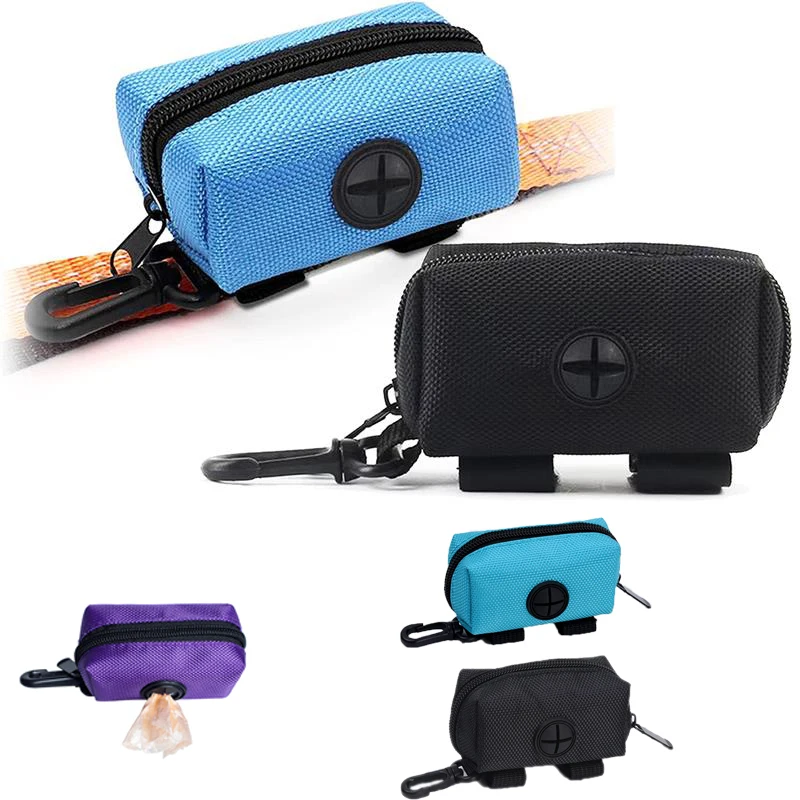 

Waste Bags Holder Mini Bag Adjustable Garbage Leash Pet Cleaning Tools Dog Pet Bag Poop Dispenser Travel Dogs Attachment Poop