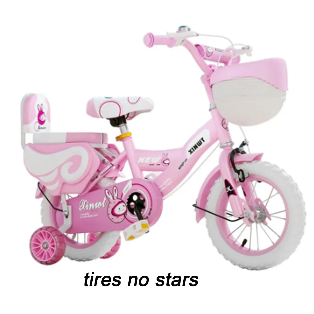 18/20 Inch Childrens Bicycles Hummer Flash Wheel With Guardrails Basket Roll Over Prevention Dual Brakes Bike