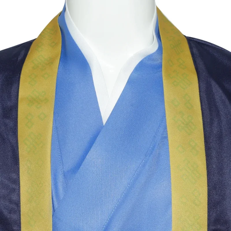 Jinshi Косплей Костюм Парик Аниме The Apothecary Diaries Синий китайский головной убор Kusuriya No