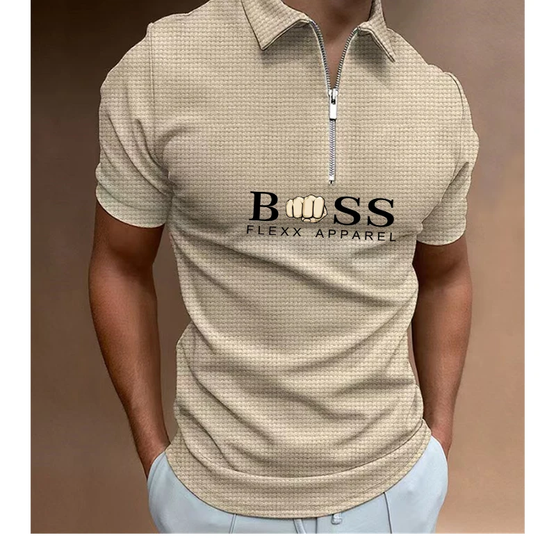 Лидер продаж 2022 полосатые рубашки-поло пляжные повседневные деловые