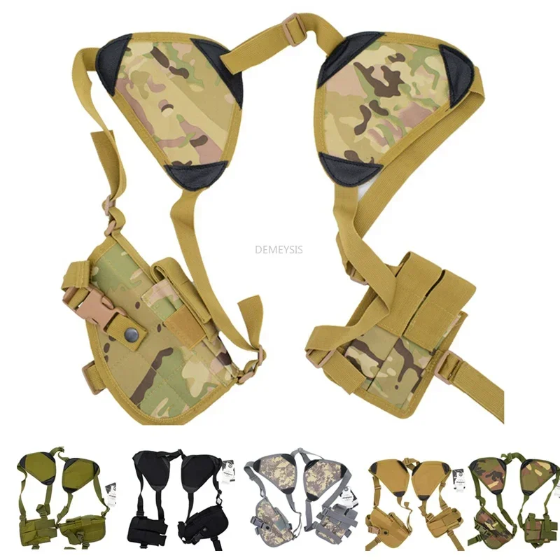 Тактическая скрытая наплечная кобура регулируемая подмышка для пистолета Glock