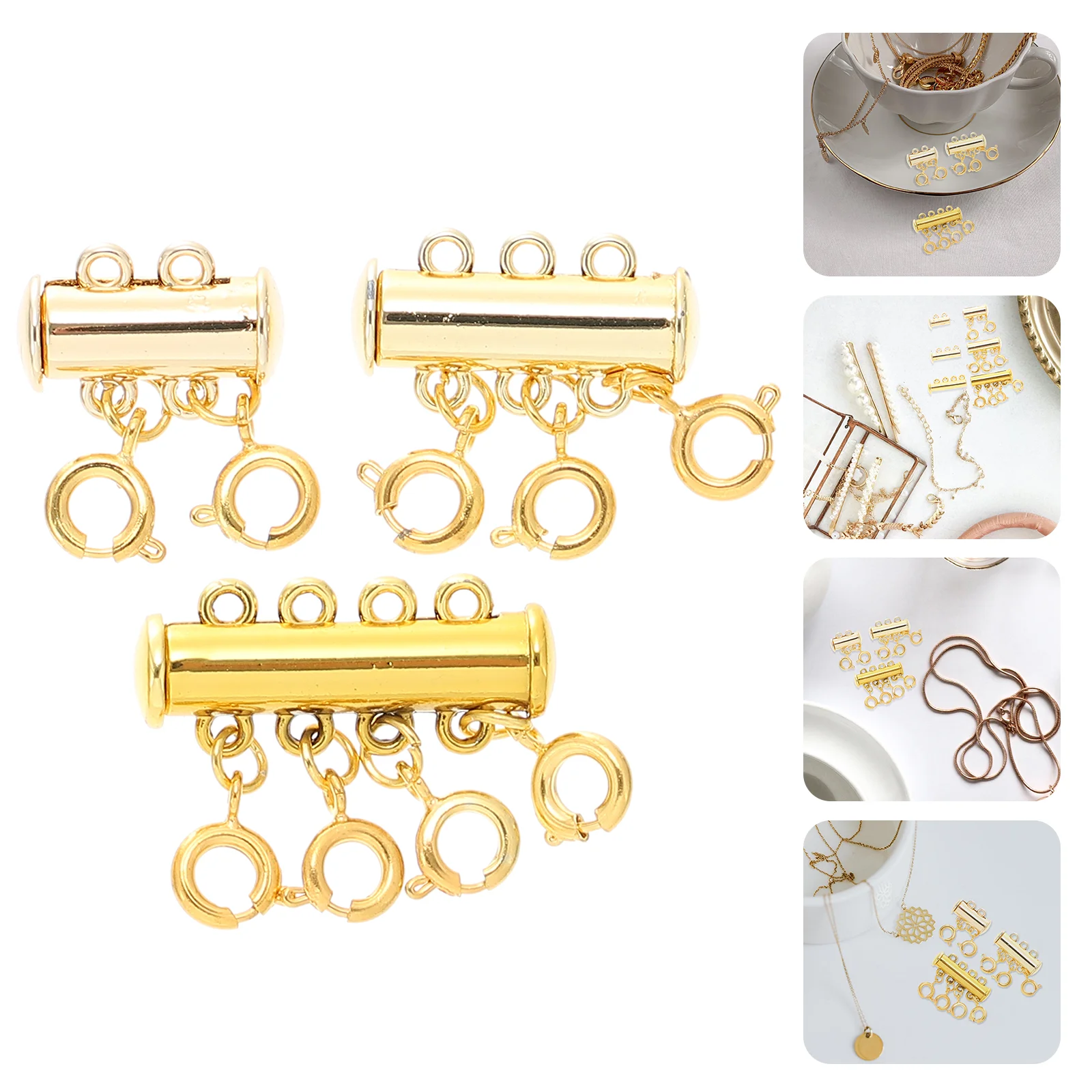 3 шт. застежки для изготовления ювелирных изделий магнитный соединитель ожерелья