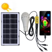 upgraed portable solar panel charger 7w bulb usb dc5 camping solar panel 2 1a for mobile phone charging and mobile power supply
