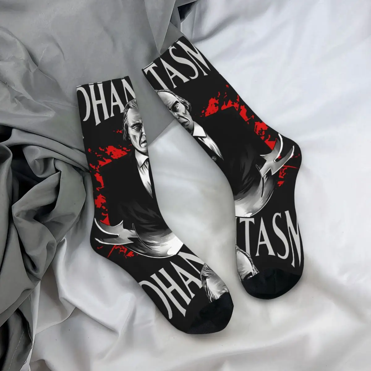 Носки мужские компрессионные забавные сумасшедшие с ножом винтажные принтом в