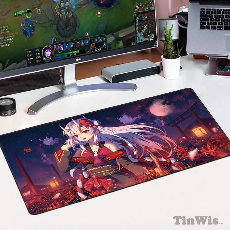 

Hololive Pad Mouse Large Mats Kawaii Girl Mat Carpet Computer Mousepad Gamer Keyboard Cute Xxl Table Pads Accessories Gaming Big