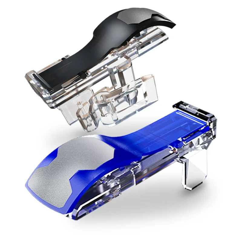 

Mobile PUBG Trigger Gamepad Controller Sensitive Touch L1 R1 Fire Metal Button Shooter Trigger Aim Key Joystick for IOS Android