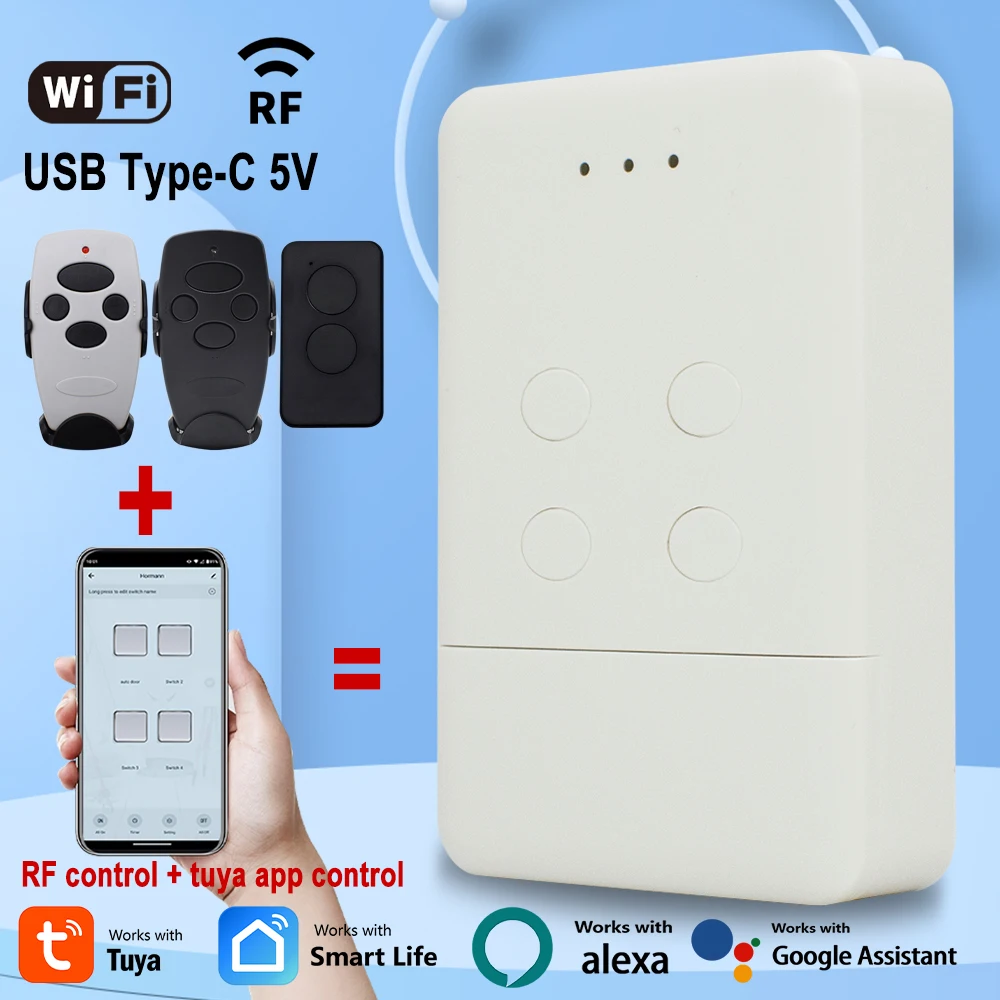 

Smart DOORHAN RF Wifi Конвертер для ворот Scimagic-RC 3040