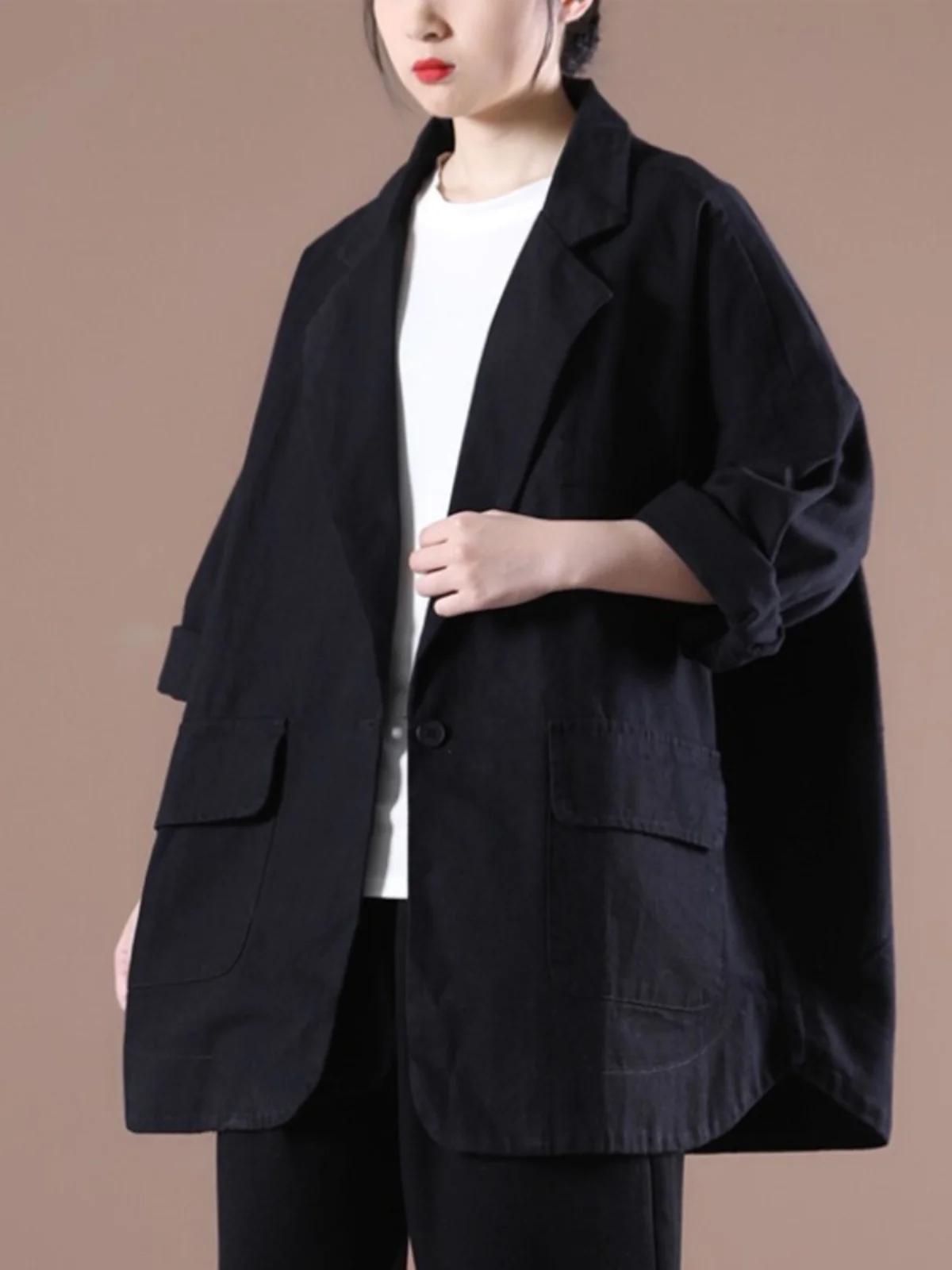 Женский Свободный Повседневный костюм с длинным рукавом осень 2024