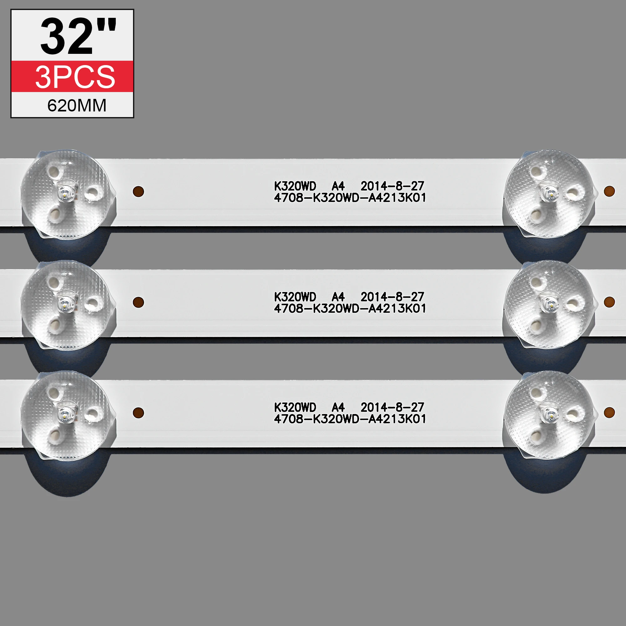 Led Backlight Tv for Aoc LE32H1465 TCL LE32D8800 LE32D59 L32C11 32KH1000 K320WD Le32h1465/25 K320WD A4 4708-K320WD-A4213K01