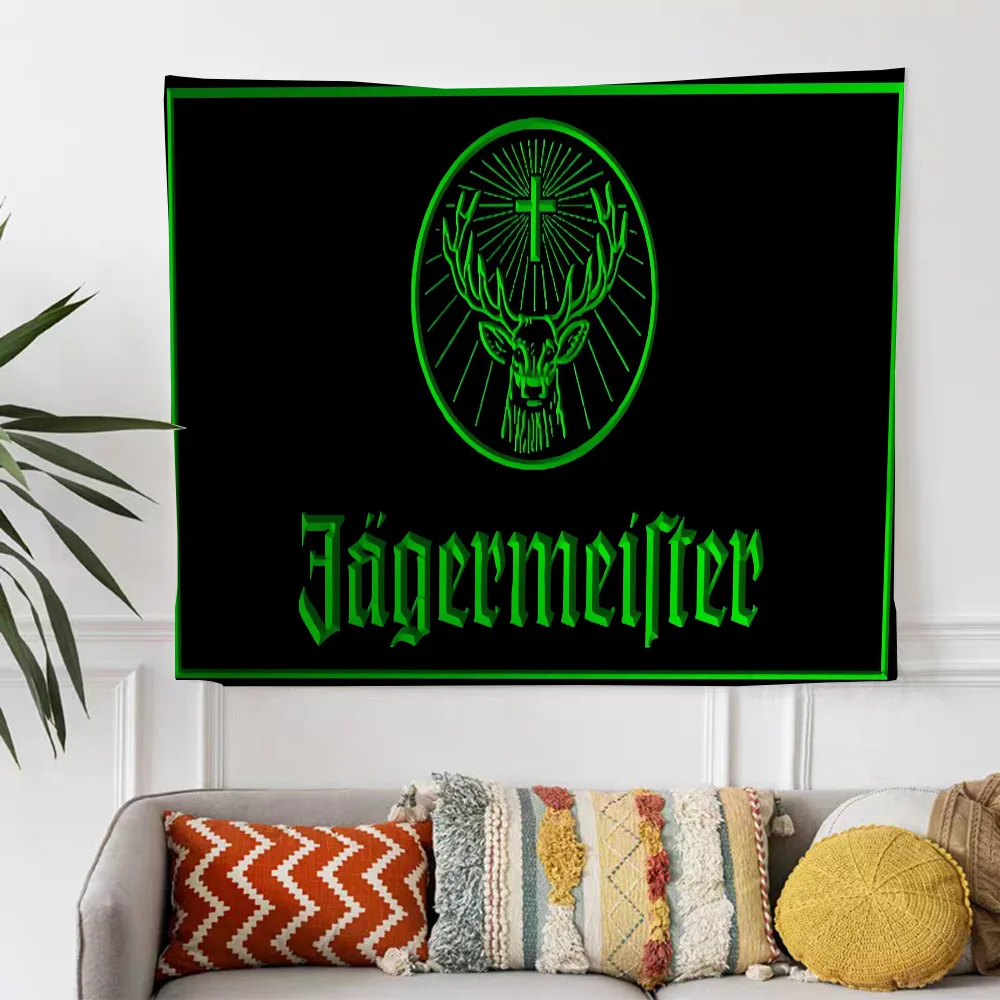 Гобелен Jagermeisters ковер ручной работы из полиэстера для декоративной стены