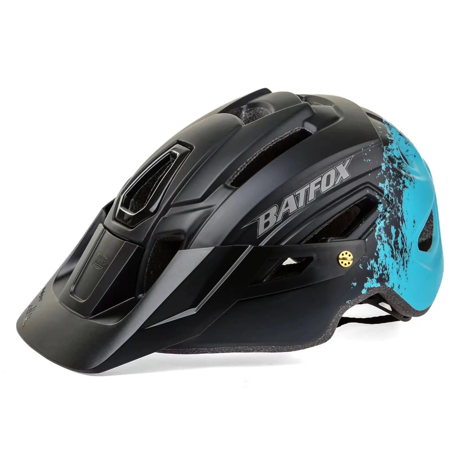 

BATFOX Man Bike In-Molded Helmet Mountain Riding One with Warning Light