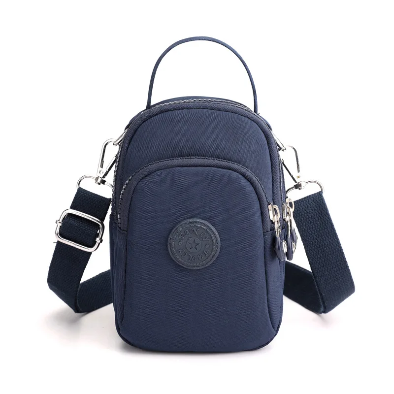 Fashion Crossbody Small Bag New Mini Handbag Casual Mobile Bag Outdoor Sports Versatile Nylon Zero Wallet