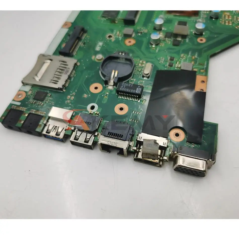 Материнская плата для ноутбука X55VD для ASUS X55V X55C X55VDR Материнская плата ноутбука I3-2-го поколения CPU 4GB 2GB RAM.
