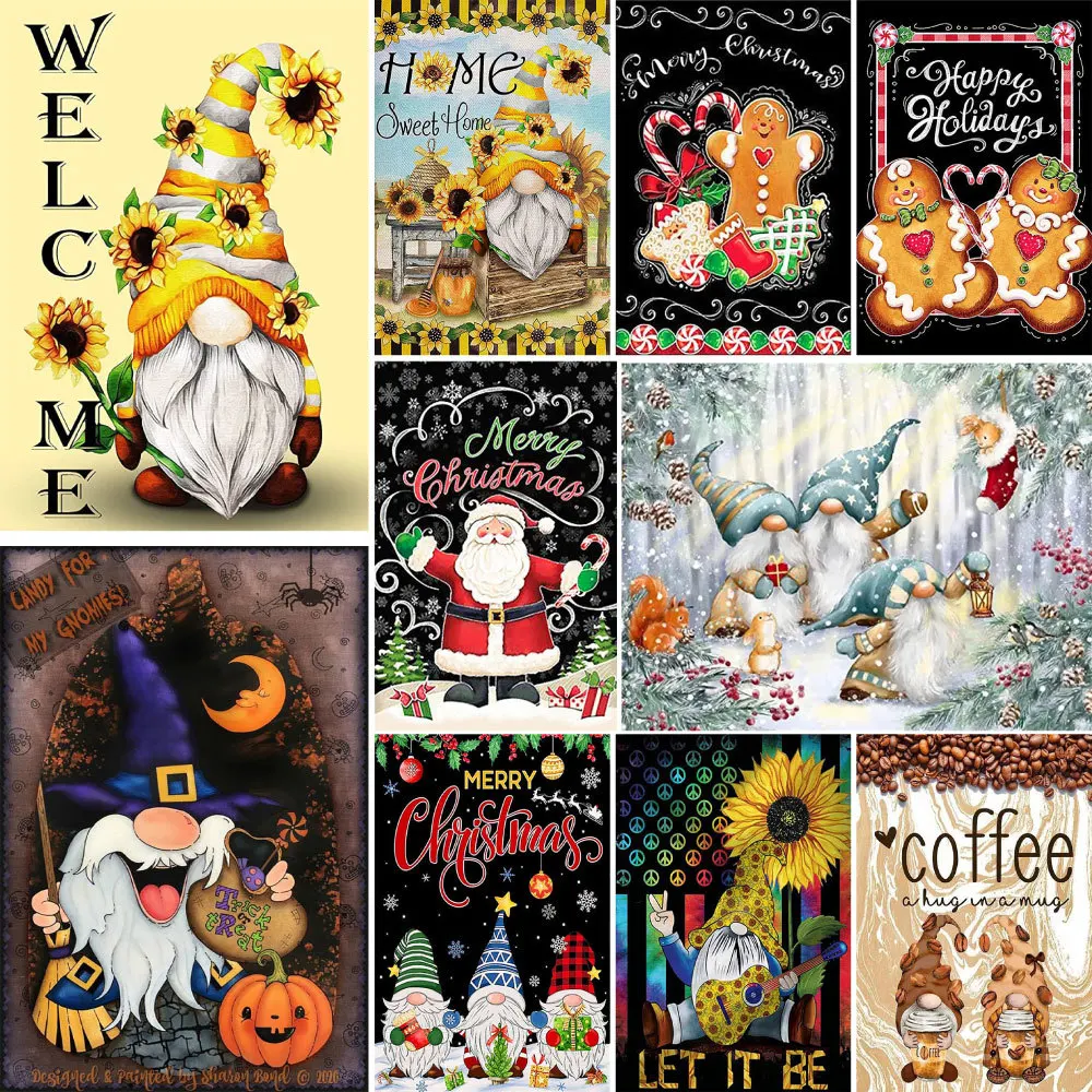 

Набор для рисования по номерам «Дед Мороз», 40 х50 см