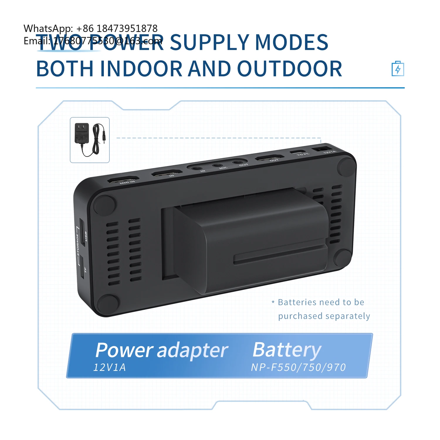 Производитель Мини-размера Автономный эндоскоп Переключаемый видеорегистратор
