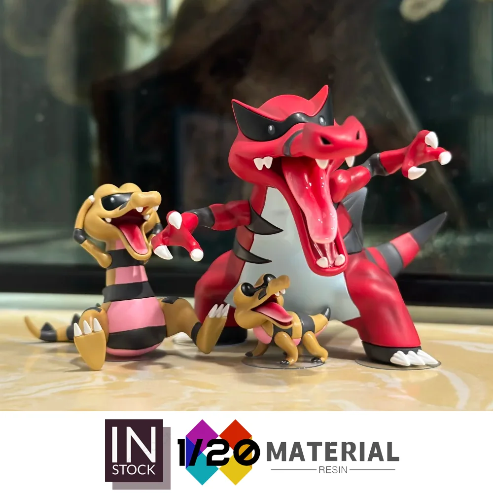 Фото [В наличии] World Resin Scale [AQUA] — Sandile & Krokorok & Krookodile [Split RE-MENT] №4