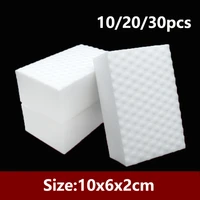 102030pcs magic cleaning sponge high density melamine sponge eraser for bathroom kitchen double compressed sponge 10x6x2cm