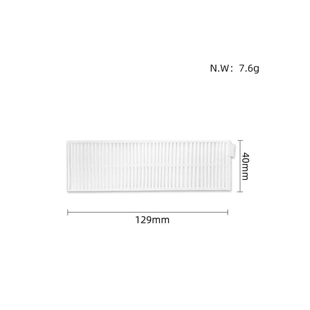 

Roller Side Brush Mop Filter for X-Plorer Serie 95 RG7975WH RG7987WH Robotic Vacuum Cleaner Spare