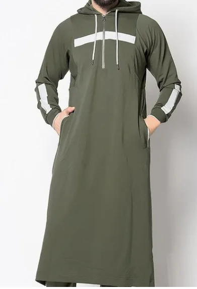 2022 Men Islamic Clothing Arab Robes Muslim Dress Saudi Arabia Blouse Kurta Fashion Hoodies Arabic Clothes