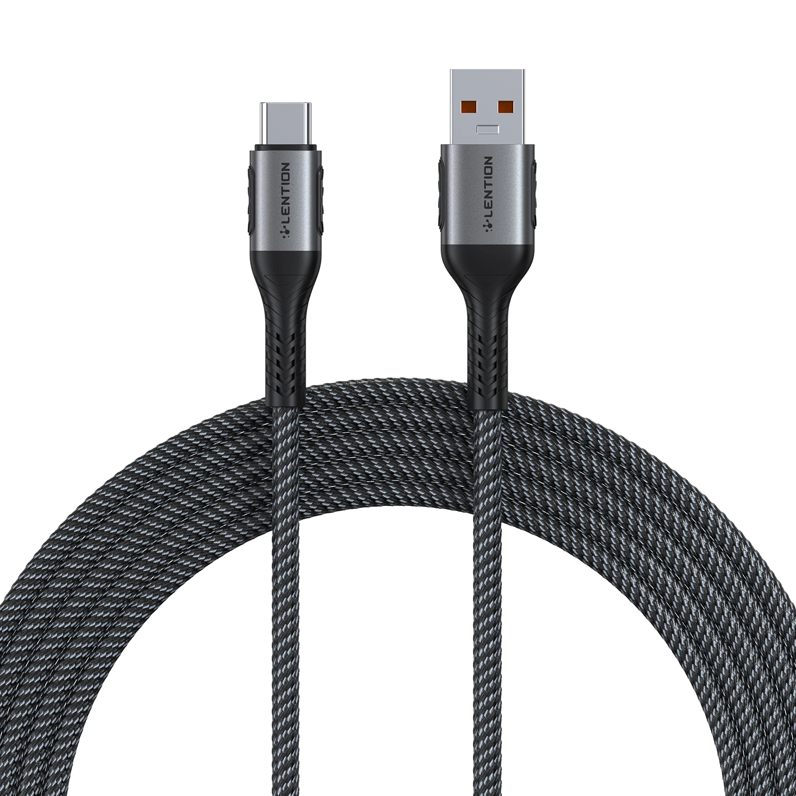 Кабель USB Type-C Lention 3A/6A для быстрой зарядки