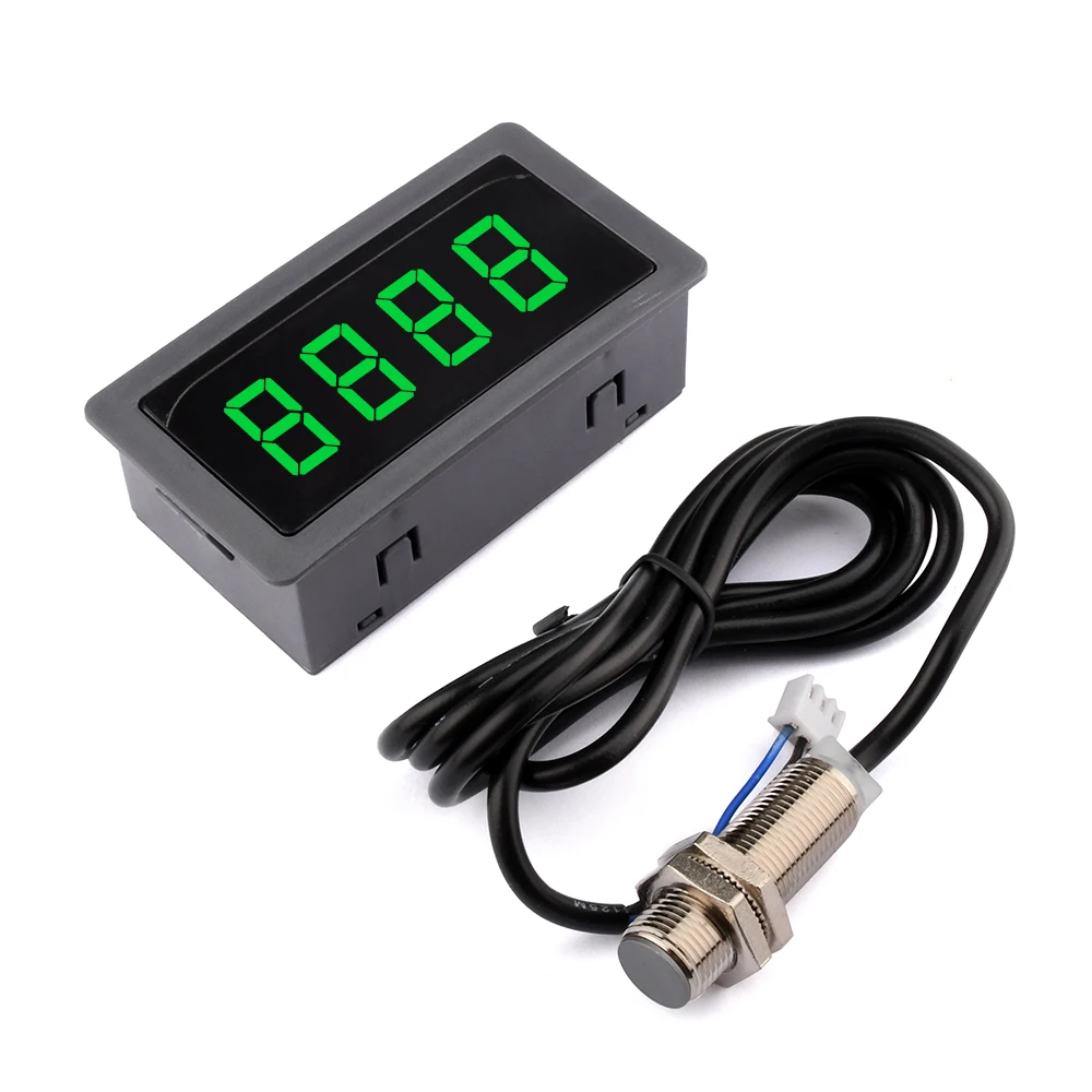 

Aideepen 4-цифровой LED тахометр 8-24В