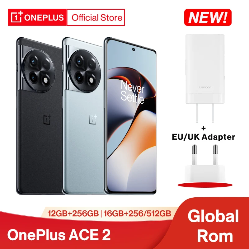 

Смартфон OnePlus ACE 2, телефон с глобальной прошивкой, Snapdragon 8 +, дисплей 5G AMOLED, Вт, зарядка, Android 11R 11 R