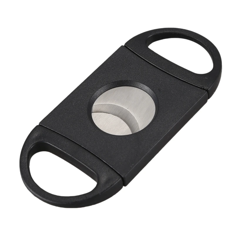 

LUDA 20X Oval-Shaped Cigar Cutter, Double Cut Blade