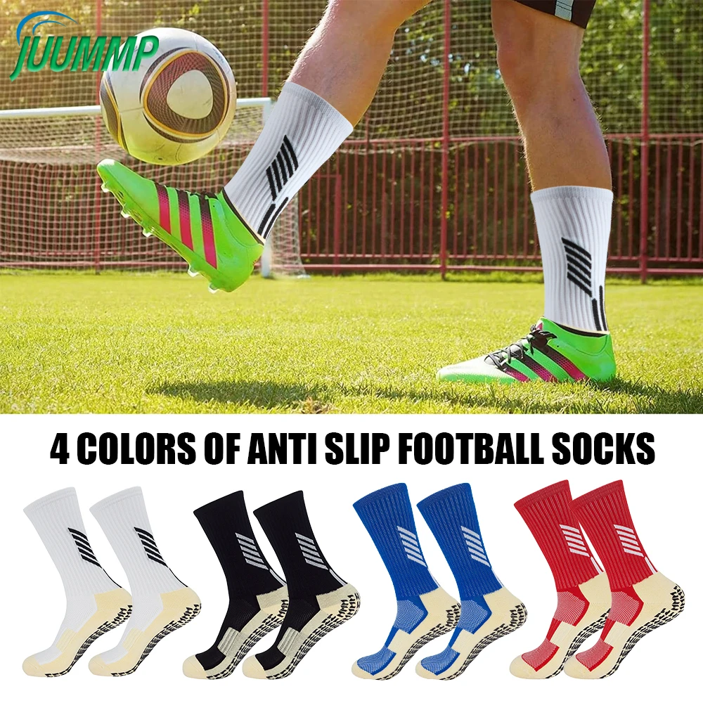 

1Pair Anti-slip Athletic Socks for Men Women / Kids Children Elderly Non-slip Slipper Sock Grip Trainning Sock for Soccer Yoga