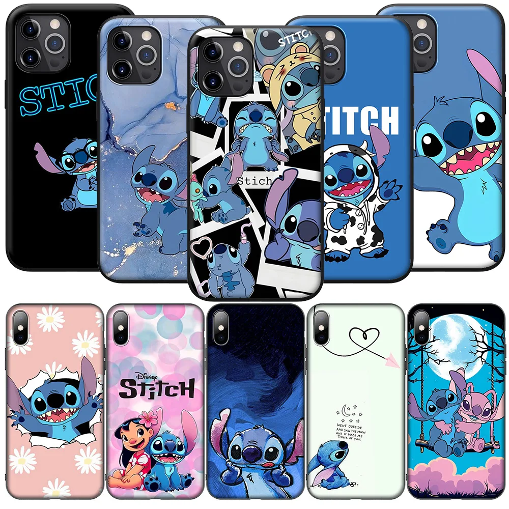 Blue Monster Stitch New High-End Soft Case for Xiaomi Redmi Note 11 11s 10 10s 9 9s 10t 8T 8 7 6 Pro Max