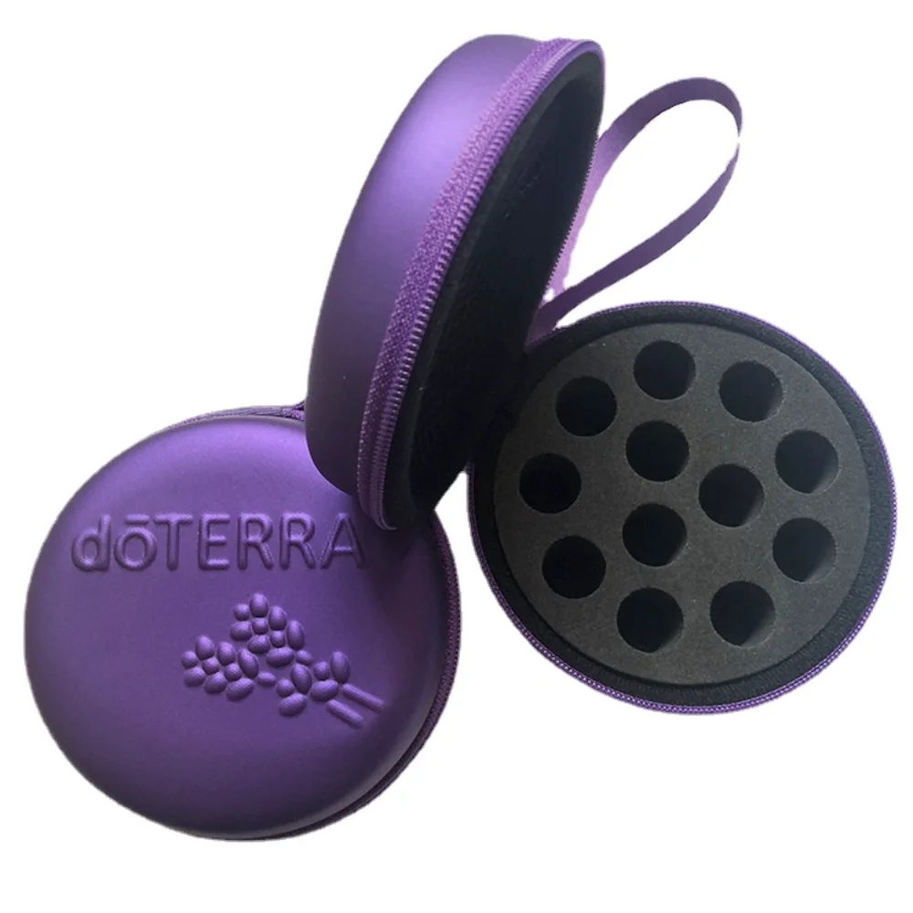 

Essential Oil Case Storage Bag for DoTERRA Young Living 10/12 Slots 2ml Travel Portable Carrying Hanging Organizer Storage Bags