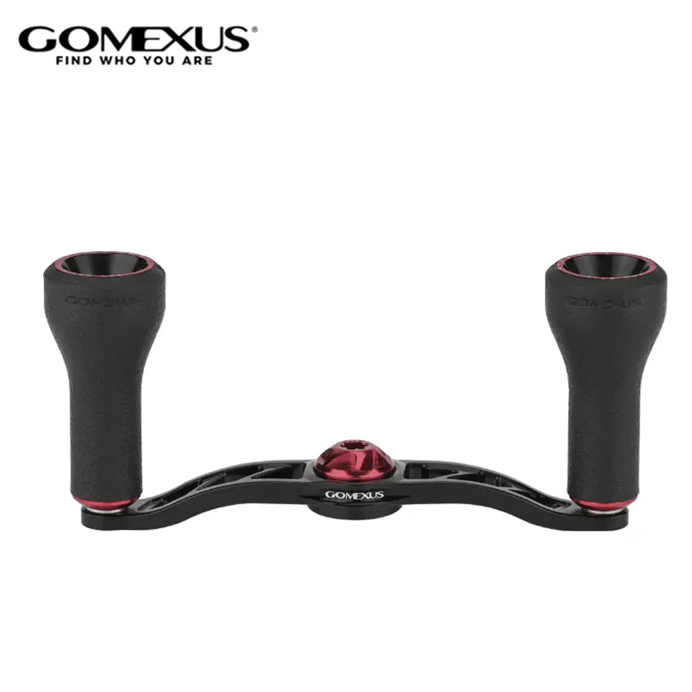 Фото Алюминиевая ручка для катушки Gomexus 100 мм с ручкой из TPE для Shimano Bantam Metanium, Daiwa Steez, Abu Garcia, Okuma Baitcasting DC-S20 №1