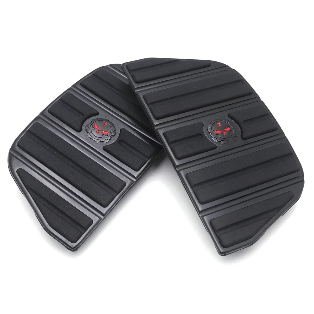 Двигатель Череп Зомби пассажирская подкладка для Harley-Davidson Softail Fat boy FLHT FLT FLTR FLHR FLHS