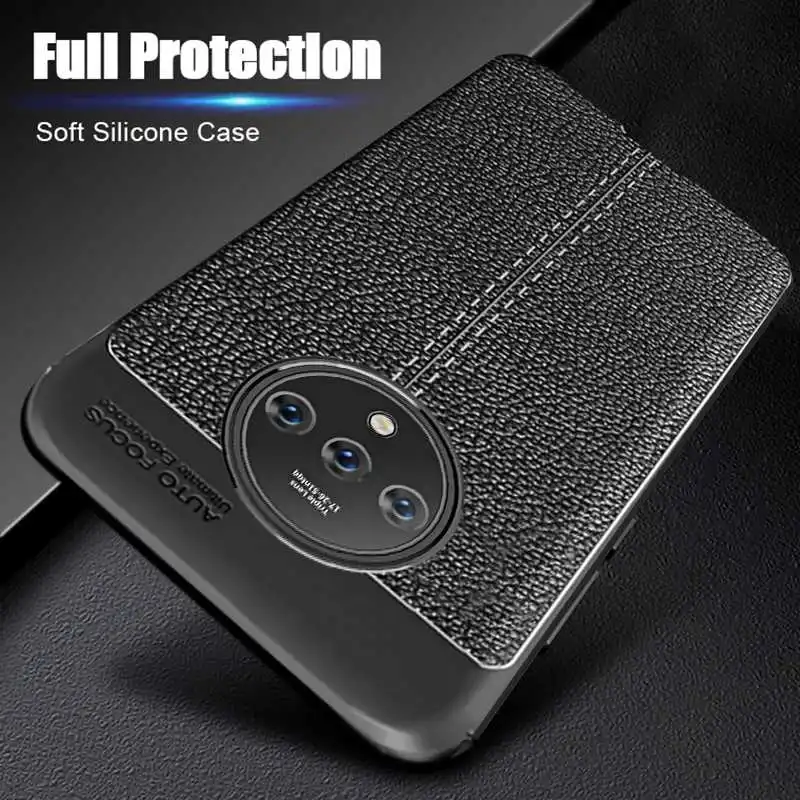 

BeoYinGoi Lichee Pattern Soft Case For OnePlus 7T Pro 7 Phone Case Cover