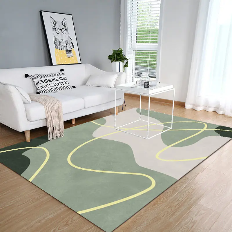 

Nordic Carpet Living Room Decoration Lounge Rug Sofo Coffee Tables Mat Luxury Home Decor Bedroom Bedside Large Area Floor Mats