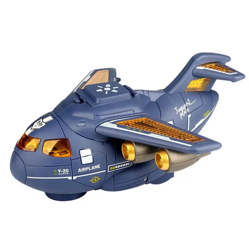 

Airplane Transport Toy Children Airplane Transport Toys Bump And Go Action Toddler Toy Plane With Flashing Lights And Sounds