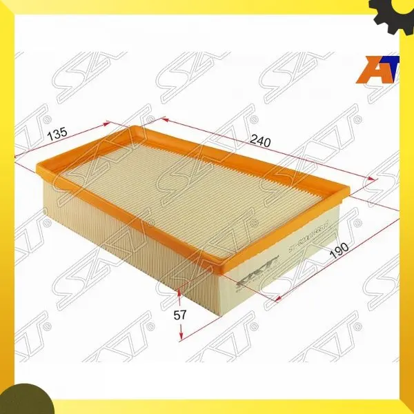 Фильтр воздушный RENAULT MEGANE II/SCENIC II/GRAND SCENIC 1.5/1.6/2.0 02- SAT ST-8200166615 |