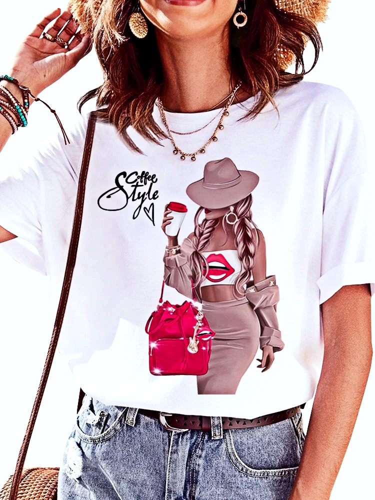 

Women's Top T-shirt Harajuku Fashion T-shirt Women's Casual Short-sleeved Shirt T-shirt Girls Cute T-shirt Graphicwomen T-shirt