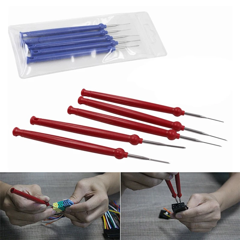 

Car Accessories Wholesale 5x Wiring Removal Tool Automotive Wiring Harness Terminal Socket Plug Extractor