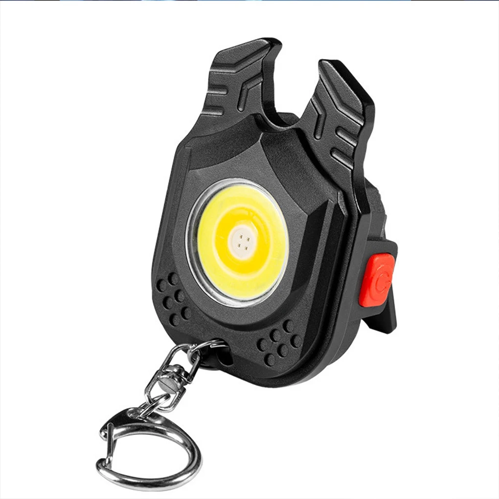 

COB Light Keychain 500 lm Torch Fast Charging Flashlight with Hook Bottle Opener for Repairing Working Emergency Supplies