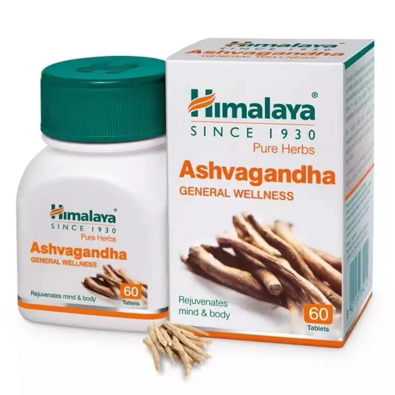 

Ashvagandha Himalaya, Stress Relief Rejuvenates Mind & Body 60 Tablets free shipping
