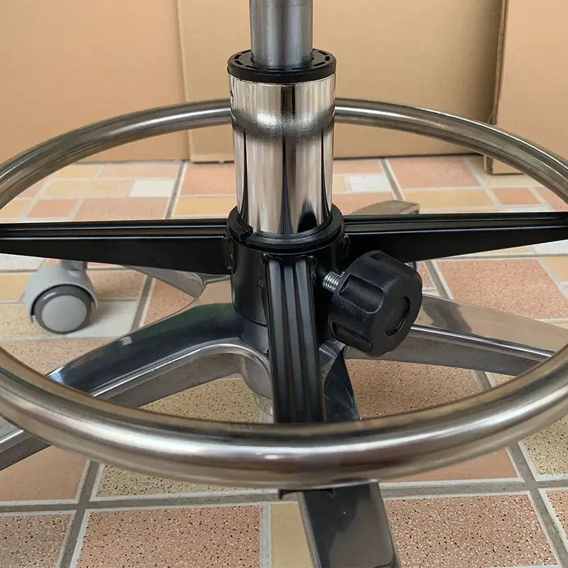 Beauty Chair for Lashes Hydraulic Chairs Salon Siege Barber Pump Multifunctional Products Barbers Washing Styling Red Wheels Spa