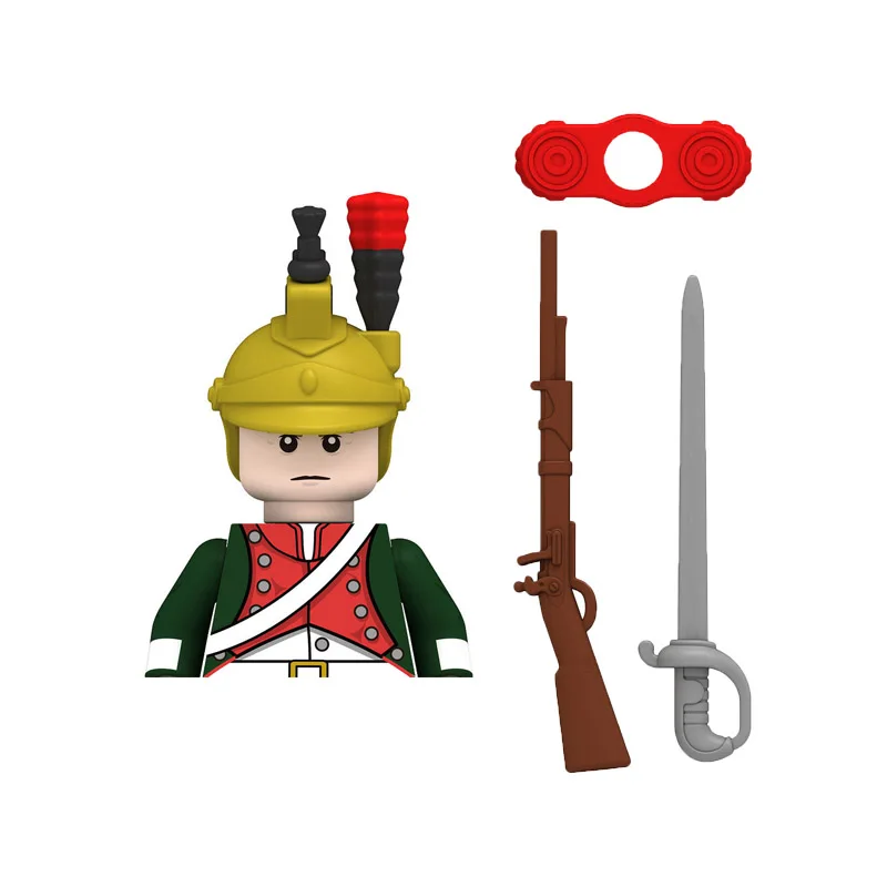 Конструктор немецких войн британская армия французские фигурки солдат